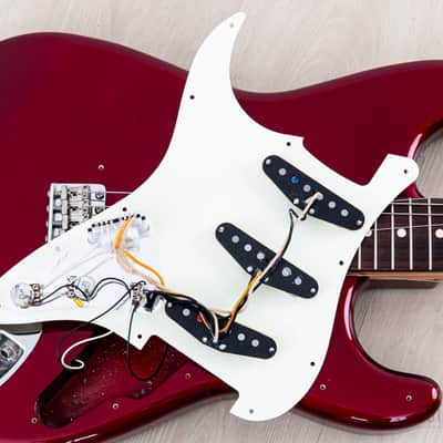 2016 Fender Japan Exclusive Classic '60s Stratocaster Texas Special Candy Apple Red, ST62-TX image 17