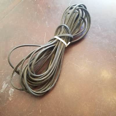 Belden Bell & Howell 2-pin 25' power cable electric cord extension stubby rare 1950s image 6