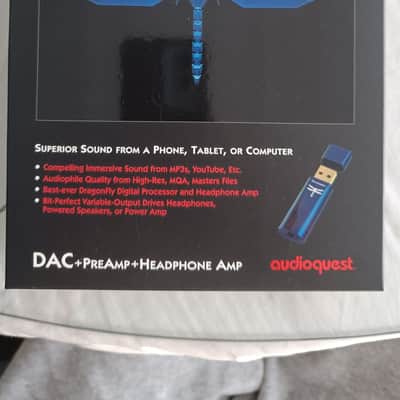 AudioQuest DragonFly Cobalt USB DAC and Headphone Amplifier 2025 - Present - Cobalt image 1