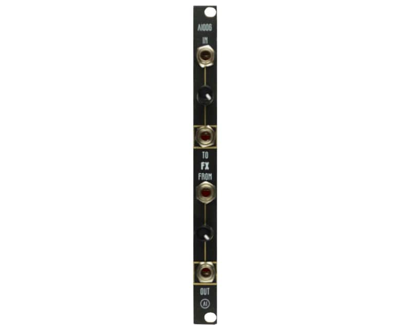 AI Synthesis AI006 Stomp Box Adapter - Black image 1