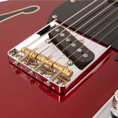 Fret-King Country Squire Stealth ~ Candy Apple Red image 9