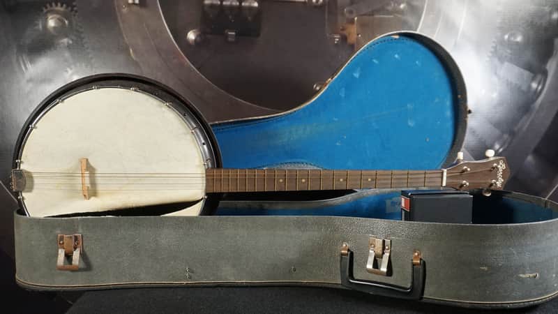 Barclay Tenor Banjo Project w/ Chipboard Case image 1