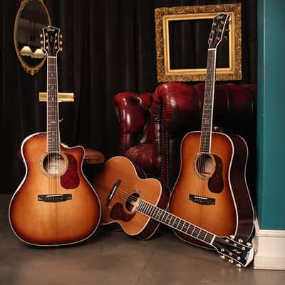 Cort GOLD A8 LB | Gold Series A8 Grand Auditorium Acoustic / Electric Cutaway Guitar. Light Burst. New with Full Warranty! image 19
