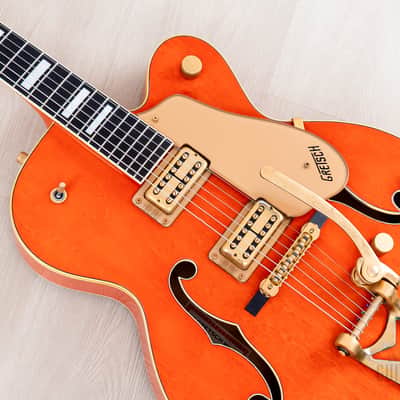 1993 Gretsch Nashville 6120 Chet Atkins Western Orange, Near-Mint w/ Case & Hangtag image 7