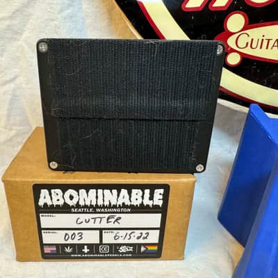Abominable Electronics x Code Orange The Cutter Overdrive Pedal with Box image 7