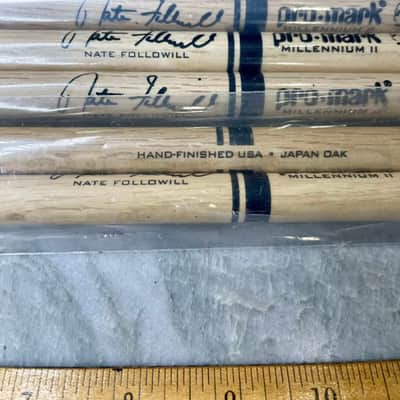 1 pair of Kings of Leon Followill Pro Mark official Drum Sticks image 4