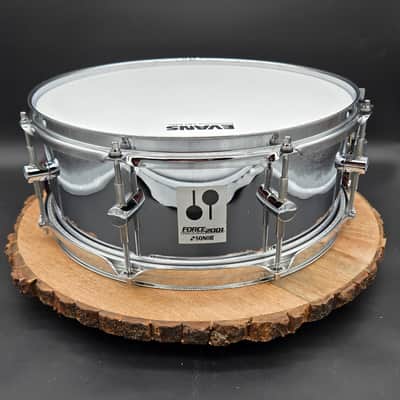 Sonor Force 2001 Chrome Over Steel Snare Drum 14" x 5.5" image 1