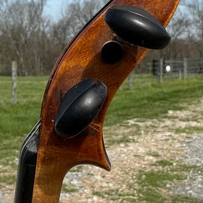 Old Violin labeled “Friedrich August Glass” 4/4 image 4