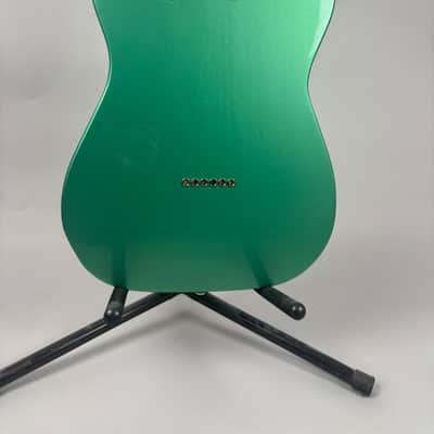 Brown Bear Guitars Featherweight Tele Inverness green metallic image 9