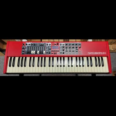 Nord Electro 6D SW61 Semi-Weighted 61-Key, B-Stock, MINT Condition, Full Manufacturer's Warranty image 2