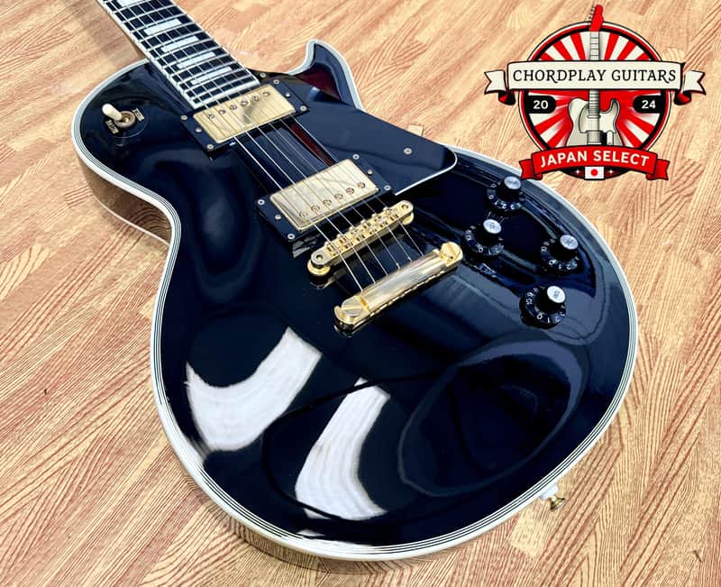 🇯🇵2015🇯🇵 Edwards E-LP-105CD Les Paul Custom~ Black MIJ~ ESP