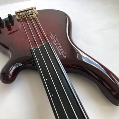 1985 Tune Bass Maniac Fretless TB-4/FL TRS image 14