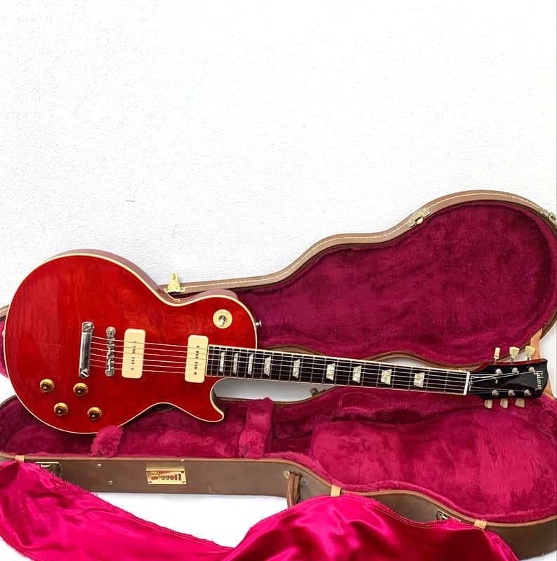 Gibson Custom Shop Les Paul '56 P90 Style 1999 - Figured Cherry image 1