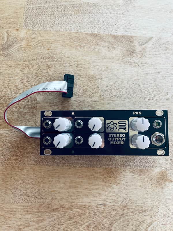Synthrotek 1U Stereo Output Mixer 2024 image 1