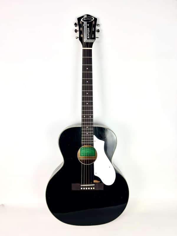 Baxendale Conversion Harmony Roy Smeck Early 1950’s - Original Black Lacquer image 1