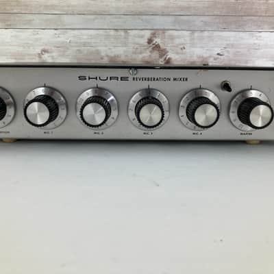 Used Shure Model M68RM Reverberation Microphone Mixer image 2
