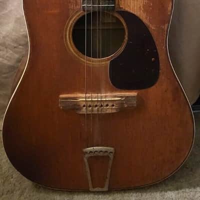 1937 Martin D-28 Vintage Acoustic Guitar, Needs Repair image 11