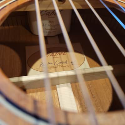 Cabot Guitars All Honduran Mahogany SJ Handmade image 21