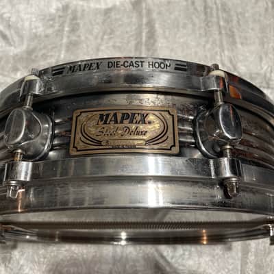 MAPEX STEEL DELUXE ORIGINAL BLACK PANTHER LINE 3.5" X 13" PICCOLO SNARE image 1