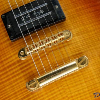 1998-2000 Harvey Leach Dragon, Mahogany/Maple/TW Doyle Pickups image 17