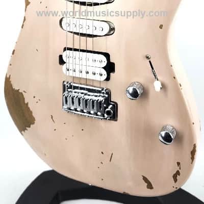 Charvel Charvel Pro-Mod Rick Graham Signature DK24 2PT - Worn Shell Pink Serial#: MC25005193 image 3