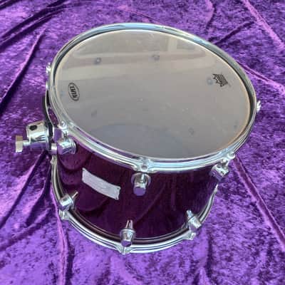Mapex Saturn series 14x10, Black Cherry Sparkle Tom * Maple-Walnut shell * tight and powerfull sound image 4