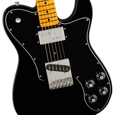 Fender American Vintage II 1975 Telecaster Custom BLK image 2