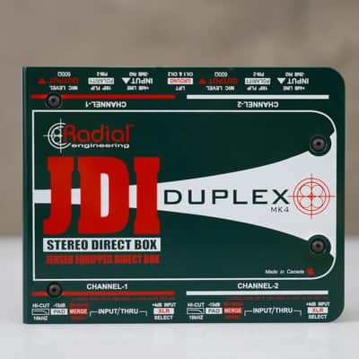 Radial JDI Duplex MK4 Stereo Passive Direct Box #58775 image 1