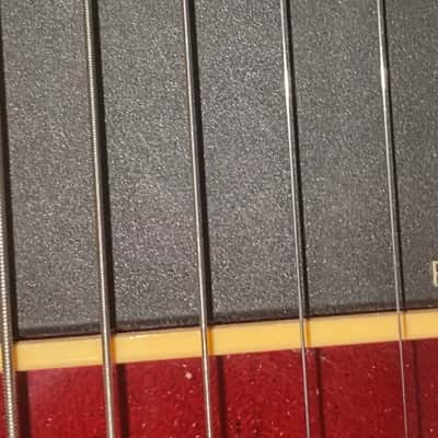 Dean Custom shop V 1996 transition era guitar from the Florida custom shopTransparent Cherry image 3