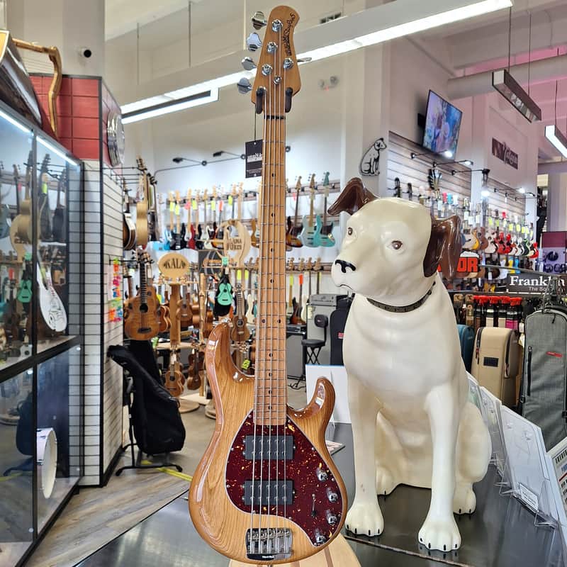 Ernie Ball Music Man StingRay Special 5 HH with Roasted Maple Fretboard 2026 - Hot Honey 9.0 pounds image 1