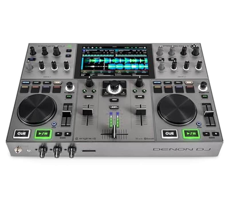 Denon DJ PRIME GO+ Portable DJ Controller and Mixer with Stem Separation 2 Deck image 1