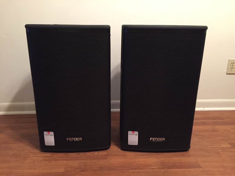 Fender Fortis F12BT 12" 1300W 2 Way Powered Speakers image 1