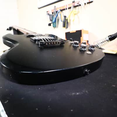 2004 Epiphone SG Goth Black Electric Guitar image 24