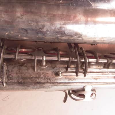 Tenorsaxophon Amati  classic deluxe 60er - silber mit Mundstück & Ersatzteilen image 16