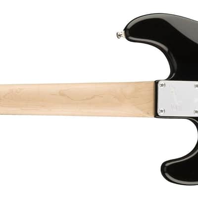 Squier Fender Mini Strat Electric Guitar V2 Black Stratocaster #0370121506 image 2
