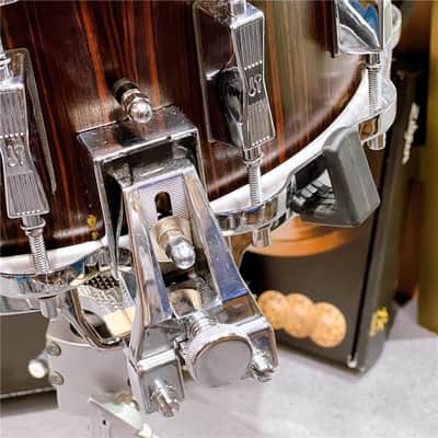 SONOR USED ​​HLD581-EB [Horst Link Signature Heavy Beech Snare Drum / 14×6.5][Makassar Ebony] image 3