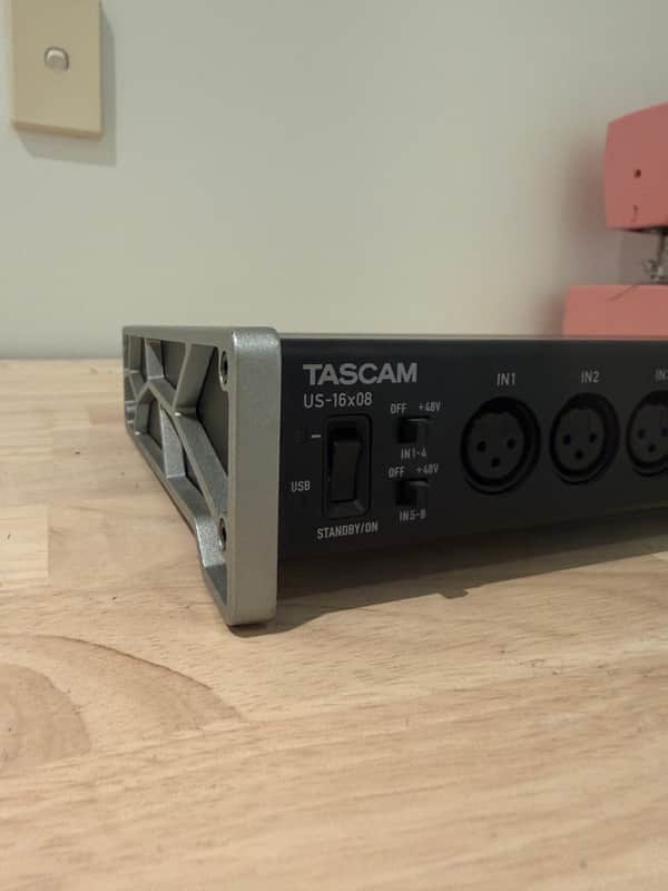 TASCAM US-16x08 USB Audio Interface Black image 1
