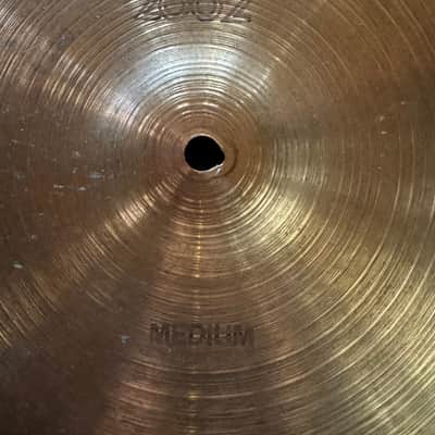 Paiste 16" 2002 Medium Cymbal 1971 - 1980 - Traditional with Black Label - 1117g image 1