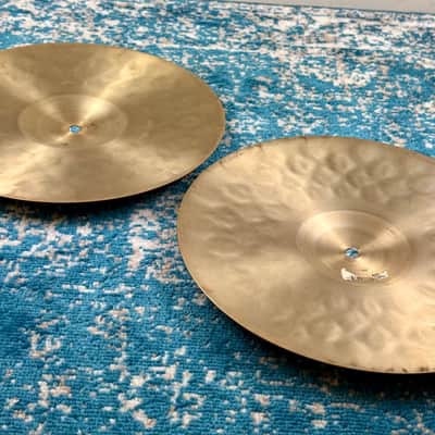 1998 12” Zildjian REMIX HIHATS 679g 820g image 14