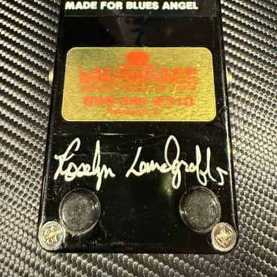 Landgraff Dynamic Overdrive Pedal 1999 - 2015 Signed by Roselyn Landgraff, hand painted Swirl image 18