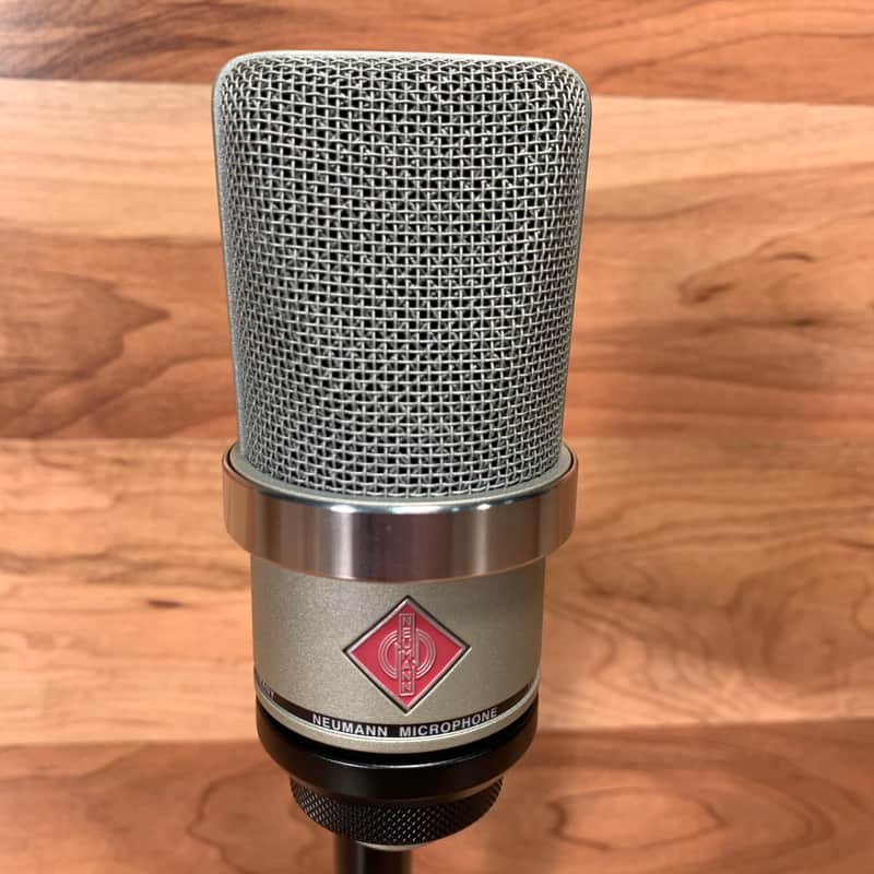 Neumann TLM 102 Large Diaphragm Cardioid Condenser Microphone Nickel image 1