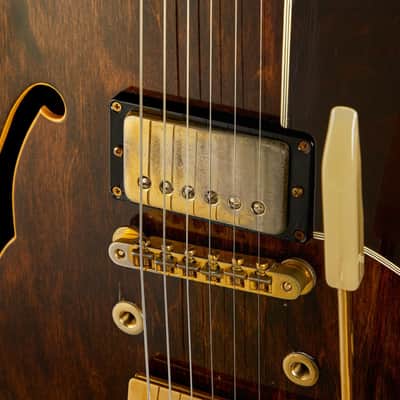Gibson ES-355 TDC w/Lyre Vibrato Walnut (Pre-Owned, 1975, VG+) #551074 image 9