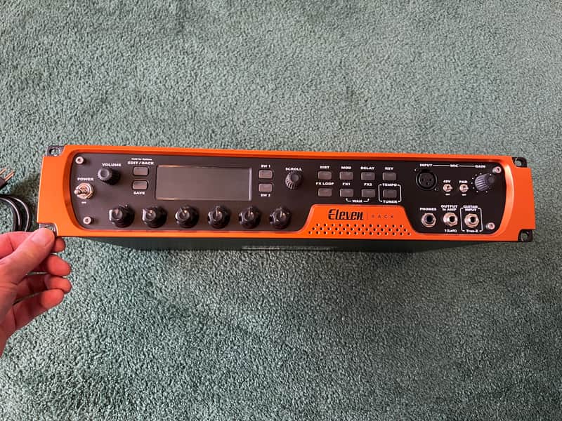 Avid Eleven Rack Guitar Multi-Effects Processor and Pro Tools Interface 2010 - 2017 - Orange image 1