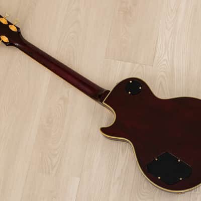 1981 Tokai Love Rock Custom LC100 Vintage Guitar Wine Red, 100% Original w/ Case image 12