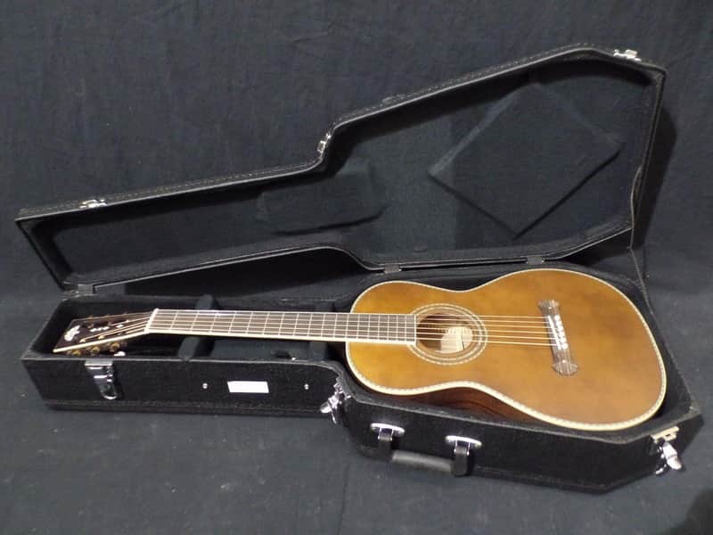 Washburn R319SWKK Solid Spruce/Trembesi Parlor Guitar Natural 2016 image 1