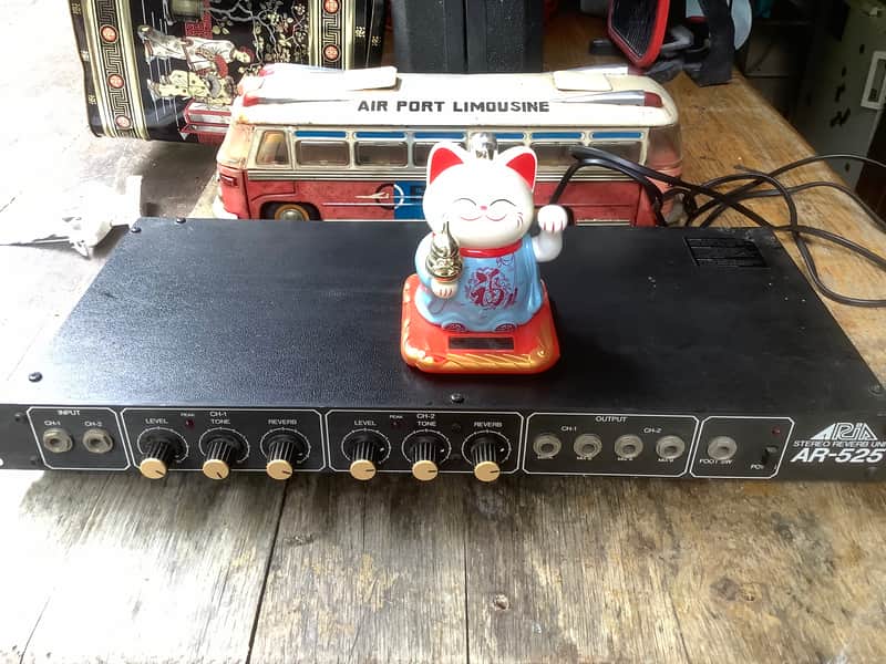 Aria  AR 525  / stereo spring reverb / Analog vintage japan AR-525 image 1