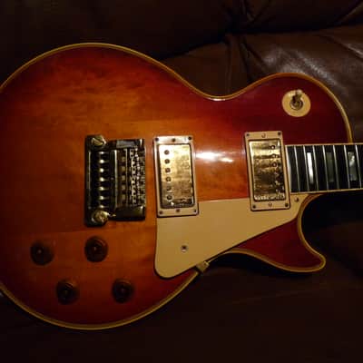 Gibson Les Paul Custom 1987 - sunburst w/Kahler tremelo image 5