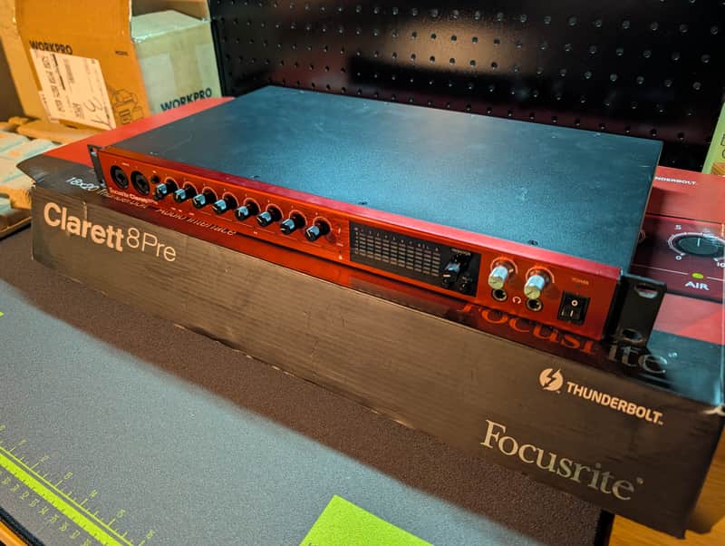 Focusrite Clarett 8Pre Thunderbolt Audio Interface