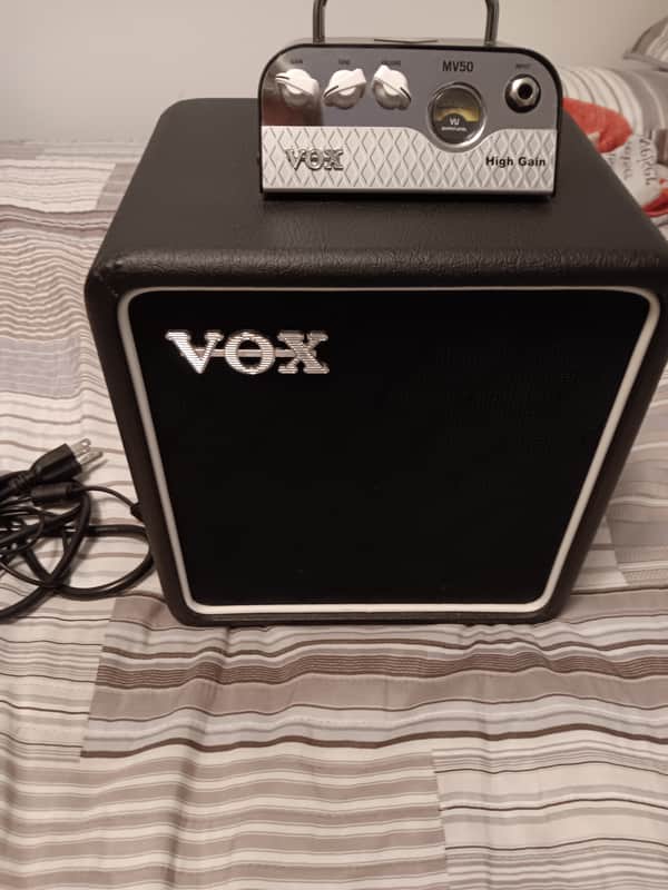 Vox MV50 High Gain 50-Watt Guitar Amp Head 2018 - Present With VOX BC108 Speaker - Chrome image 1
