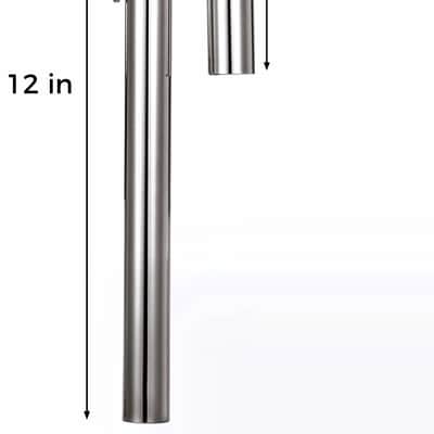 7/8" or 22mm Pearl Style Ratcheted Tom Holder Arm w/ Memory Locks 12" X 5" TH100-12X5 image 3